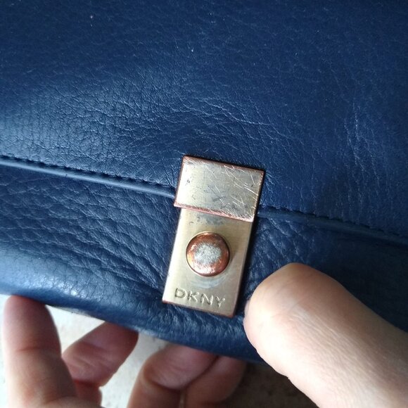 DKNY Dark blue wallet - Picture 12 of 13